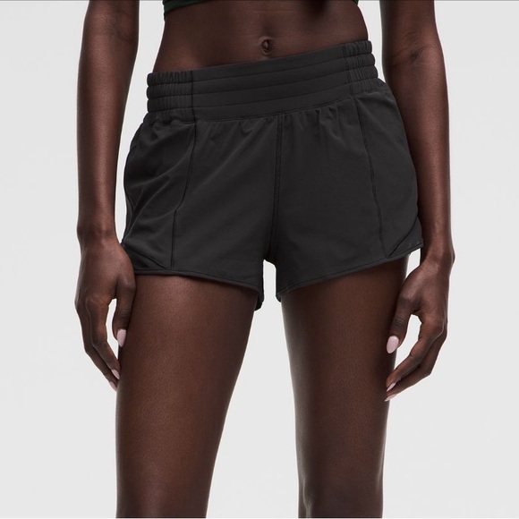 Lululemon Athletica Black Athletic Shorts Lightweight Performance - Picture 1 of 3